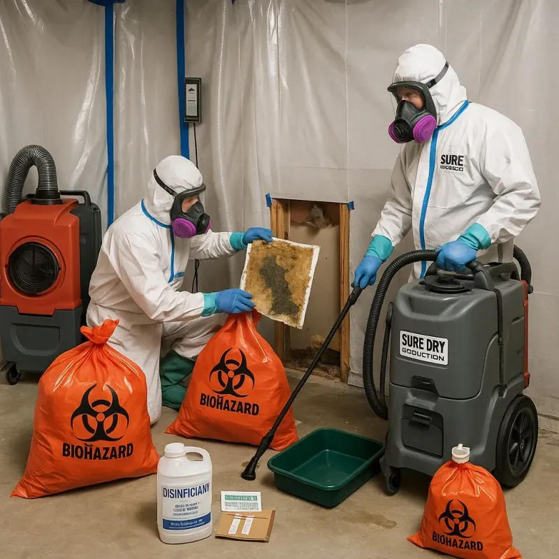 Contaminated Water Handling Protocols process in Muskogee County, OK